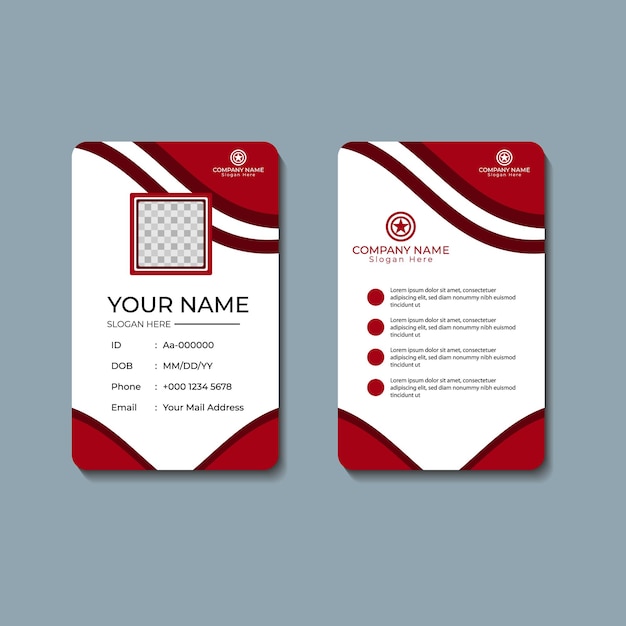 id card design