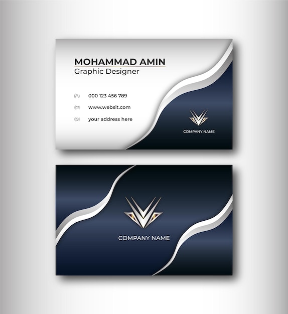 Vector id card illustration