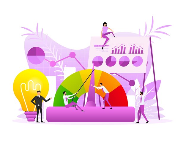 Idea to build people Vector design Business concept Team work concept