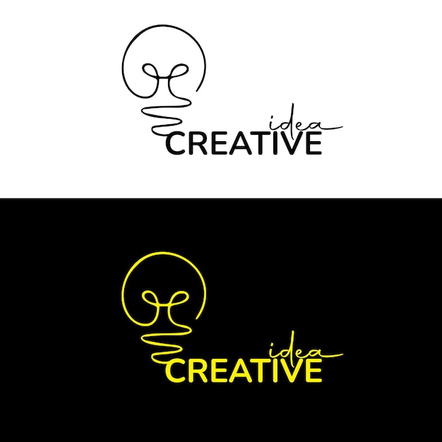 Idea bulb logo