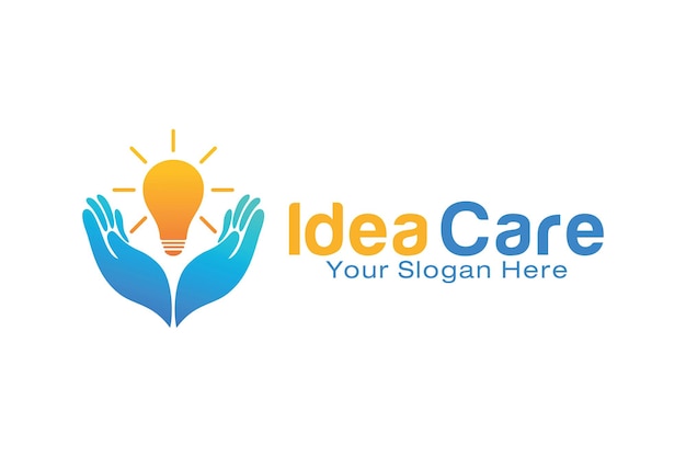 Шаблон дизайна логотипа Idea Care