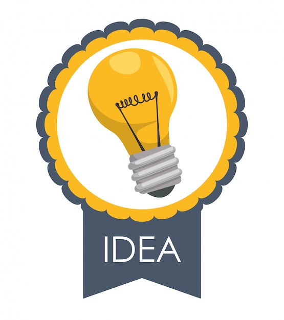 Idea icon design 