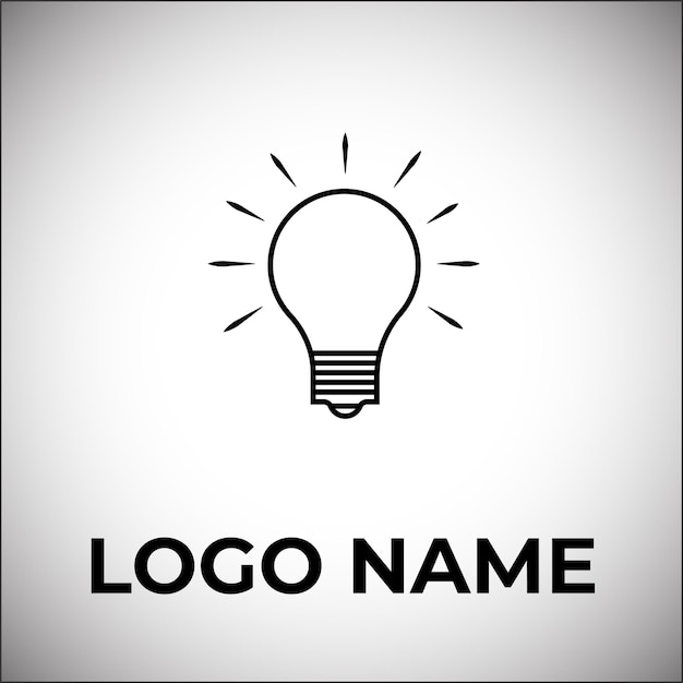 Vector idea logo