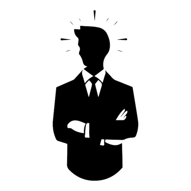 Idea Silhouette clipart on a white background
