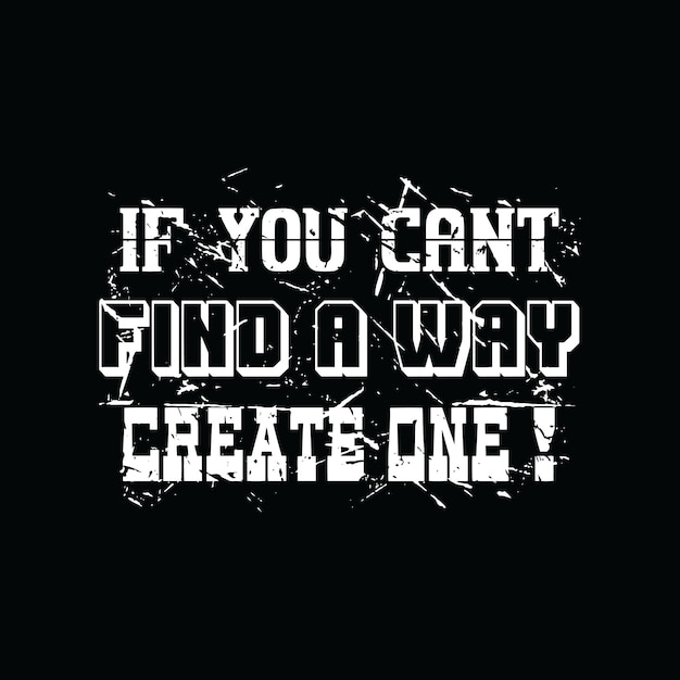 If you cant find a way create one typography quotes premium vector