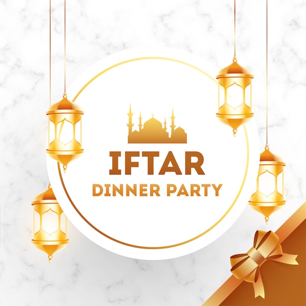 Iftar 디너 파티 디자인