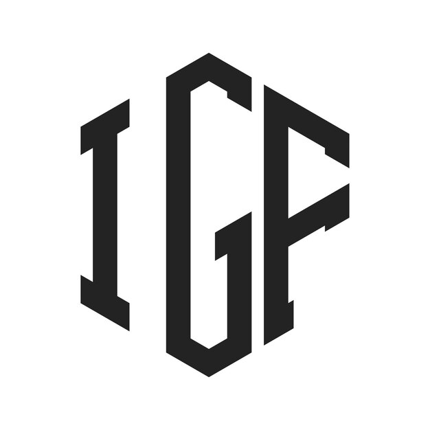 IGFのロゴデザイン: イニシャル・レター IGFのモノグラム