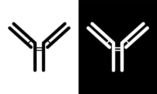 IgG1 Antibody immunoglobulin Many biotech drugs are antibodies vector illustrations