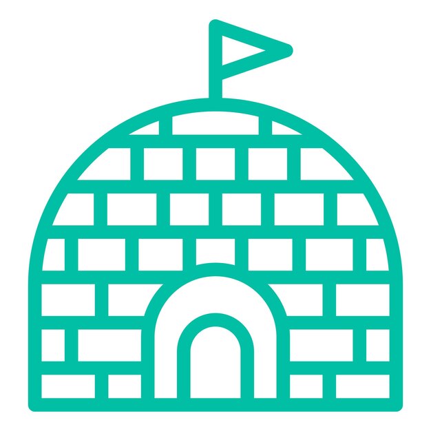 Igloo Vector Icon Design Illustratie