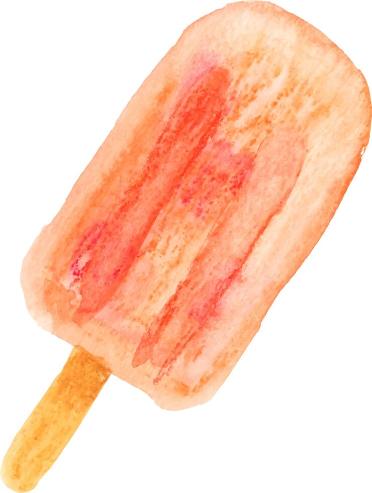 ijs lolli pop waterverf png