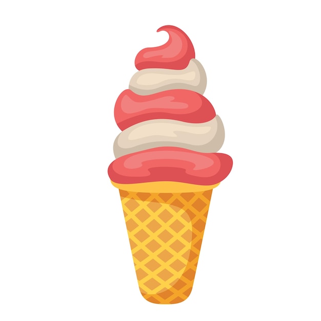 Ijs pictogram illustratie Vector ontwerp