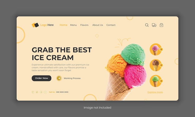 IJs website landing page ijs website homepage ijs website header banner ontwerp