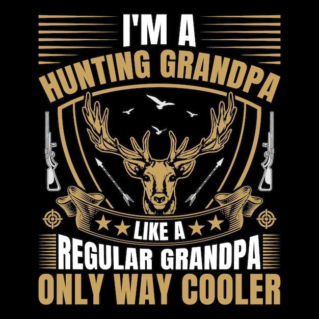 Ik ben een jacht opa jacht T-Shirt vectorafbeelding, jacht T-Shirt Design,