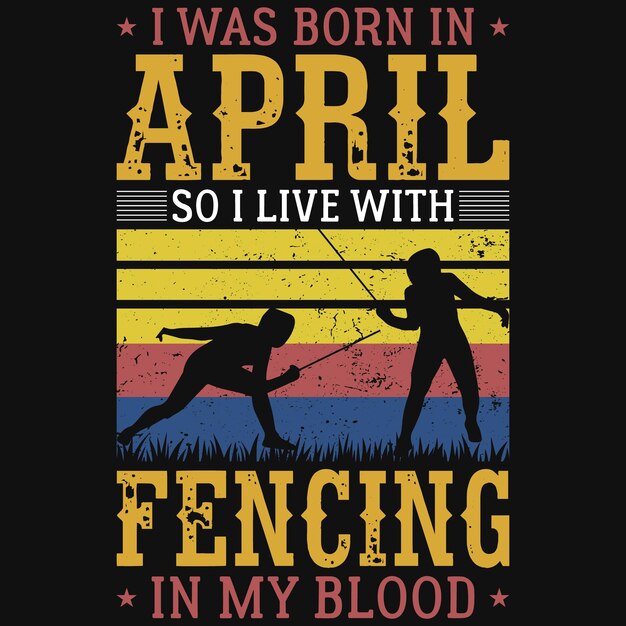 Ik ben geboren in april, dus ik leef met schermen in mijn bloed-t-shirtontwerp