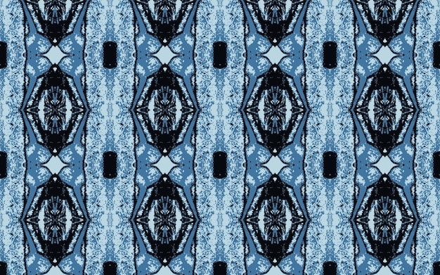 ikat Abstract seamless pattern, seamless wallpaper, seamless background design for interior, fabric