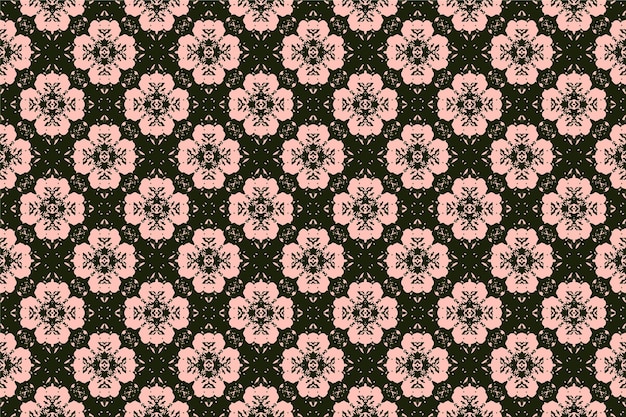 ikat seamless pattern, seamless wallpaper, seamless background design for interior, fabric