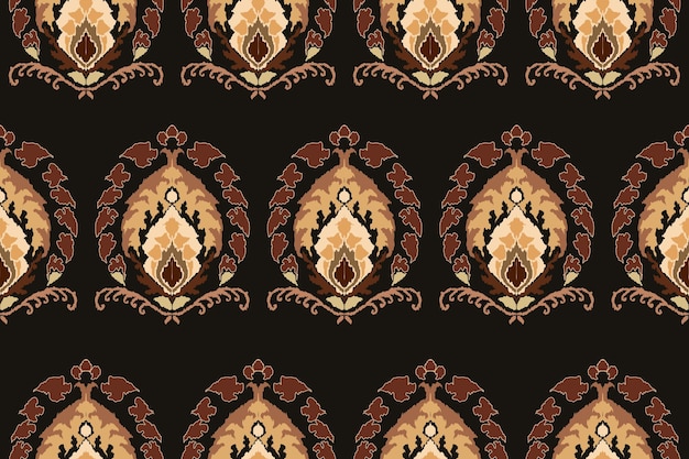 Ikat tribale Indiase naadloos patroon Etnisch Azteekse stof tapijt mandala ornament inheemse boho chevron