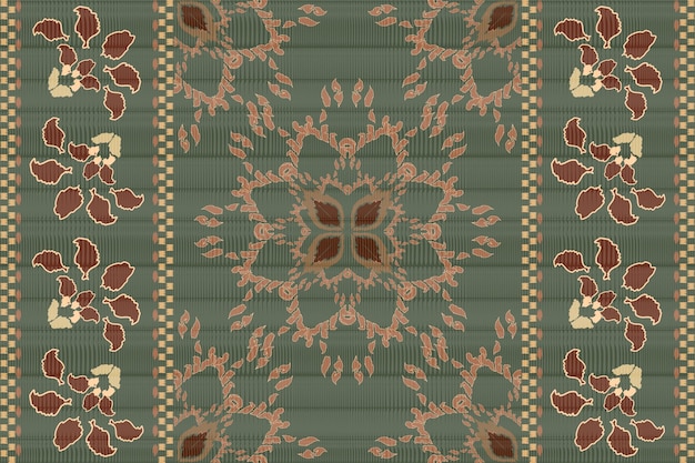 Ikat tribale Indiase naadloos patroon Etnisch Azteekse stof tapijt mandala ornament inheemse boho chevron