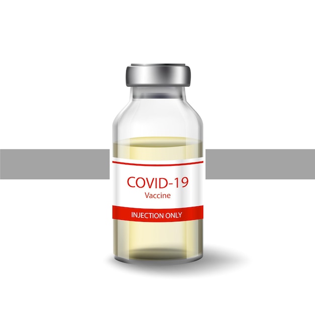 Ill of Covid 19 Vaccine in a Bottle