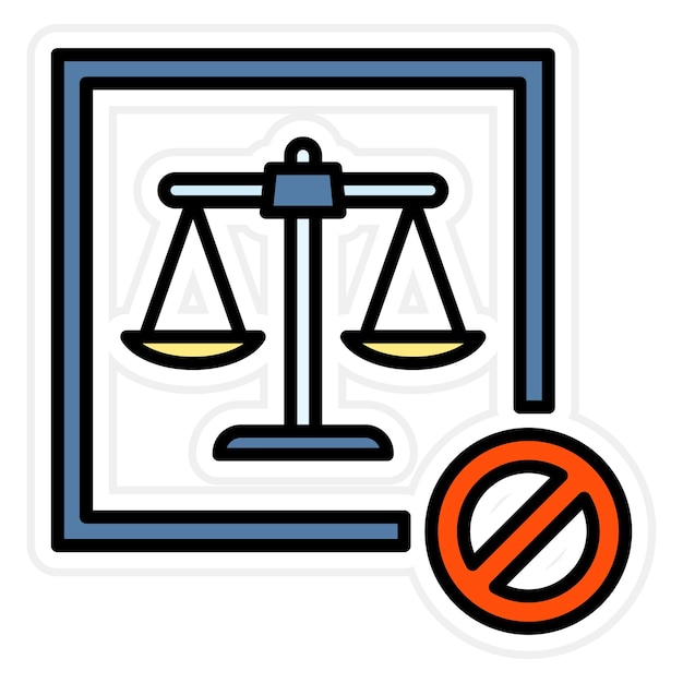 Vector illegal icon vector image can be used for immigration