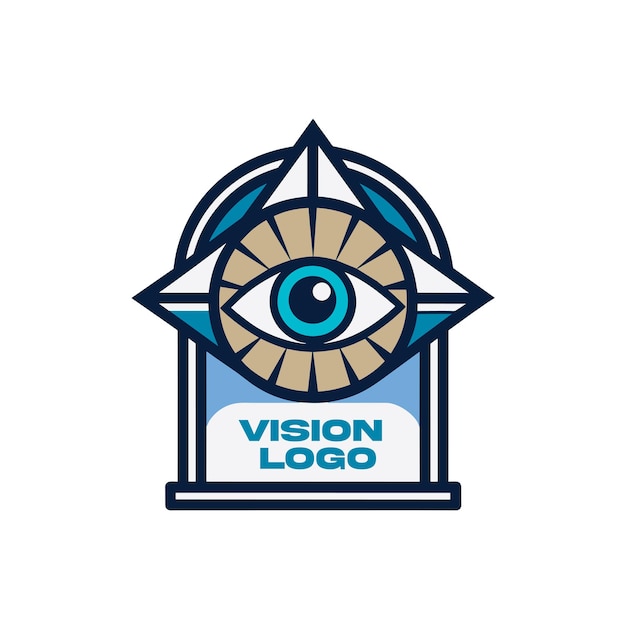 Vector illuminati logo template