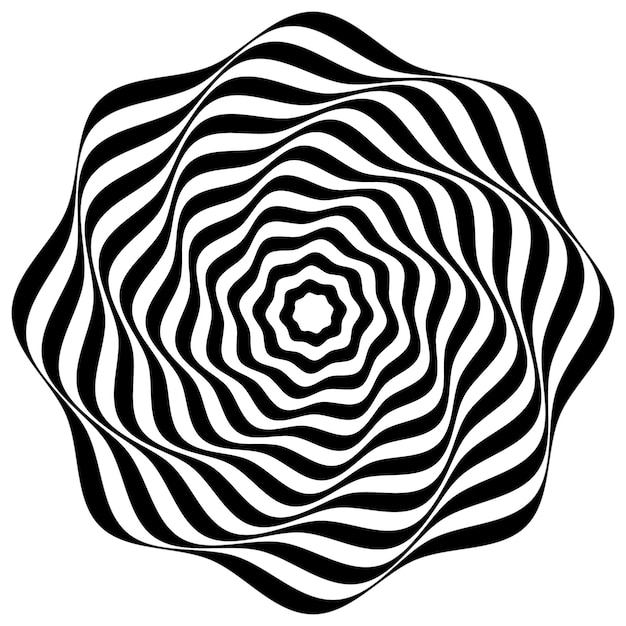 Illusie effect achtergrond