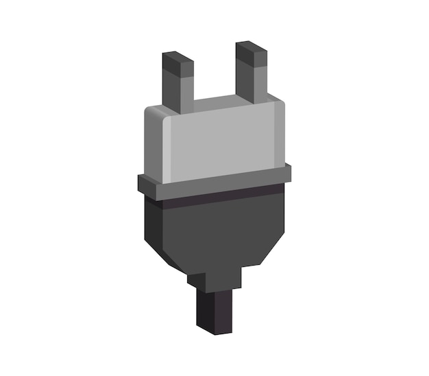 Vector illustrated plug