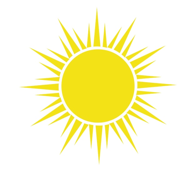 Illustrated sun