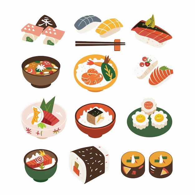 illustratie Japanse Japanse vectorontwerp Japans patroon Japanse stijl decoratie grafisch