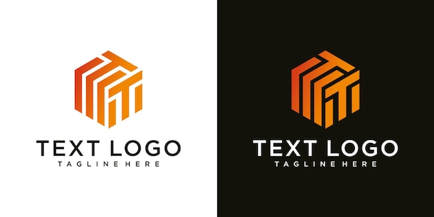 Illustratie moderne letter T teken Luxe logo ontwerpsjabloon