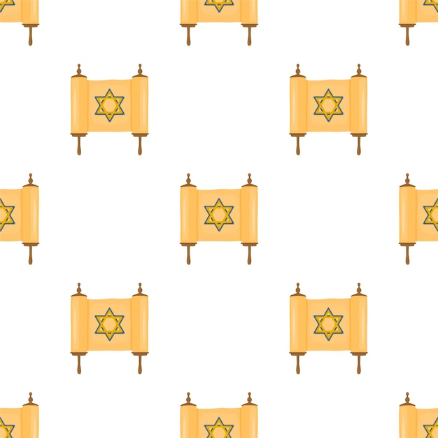 Illustratie over het thema grote gekleurde patroon torah