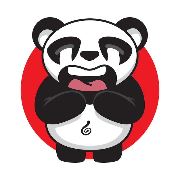 Illustratie Panda schattige Kids panda