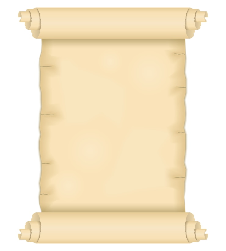 Vector illustratie van antieke scroll