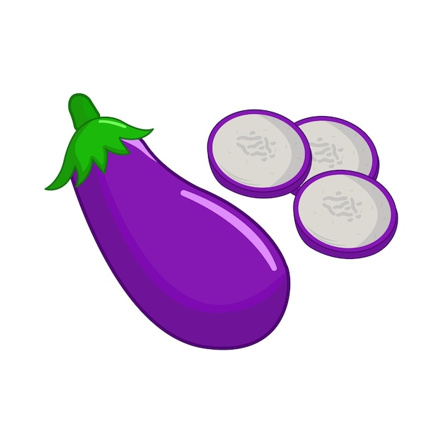 Illustratie van aubergine