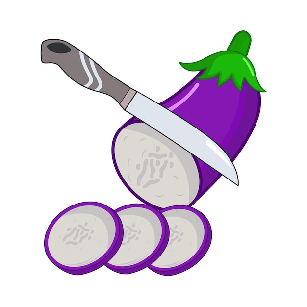 Illustratie van aubergine