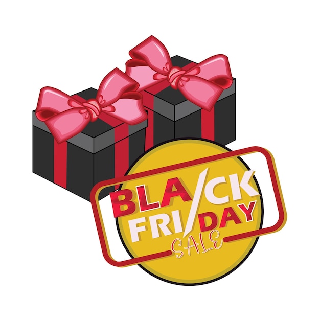 Illustratie van Black Friday