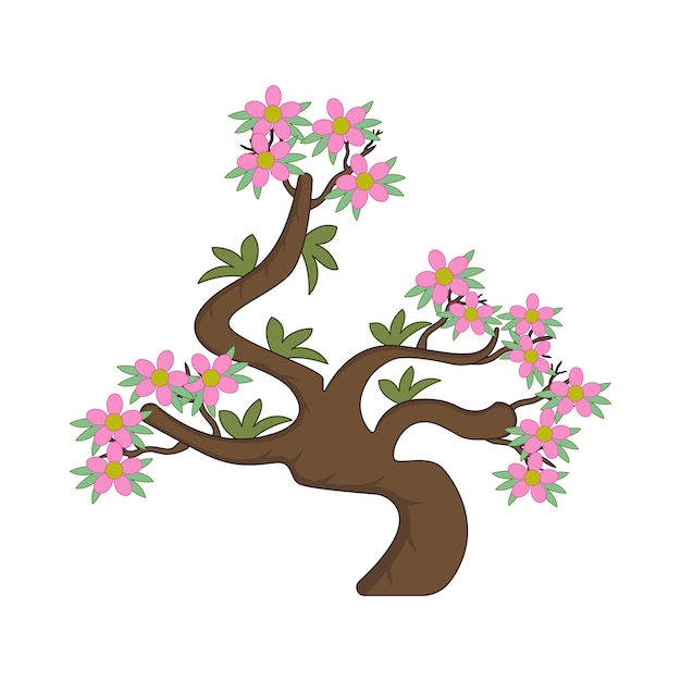 Vector illustratie van bonsai