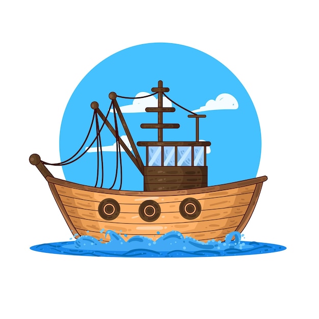 Illustratie van boot