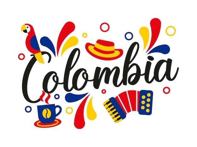 Illustratie van colombia