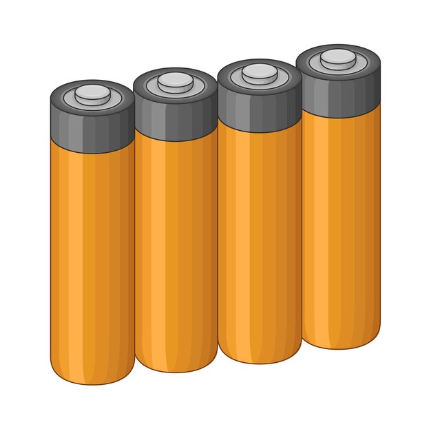 Vector illustratie van de batterij