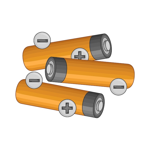 Illustratie van de batterij