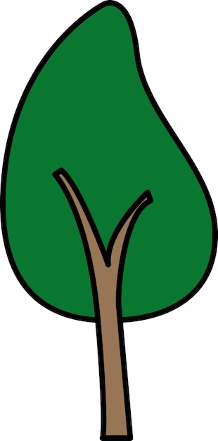 illustratie van de boom