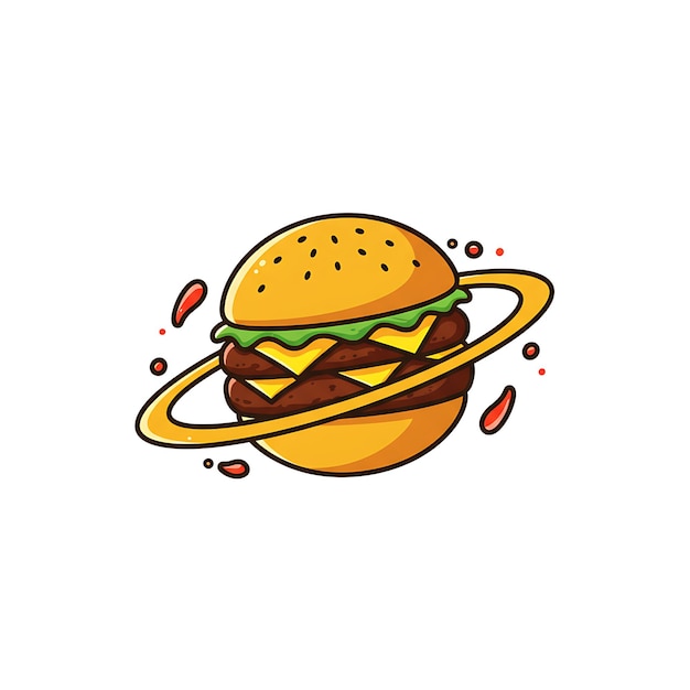 Illustratie van de Burger Planetatie