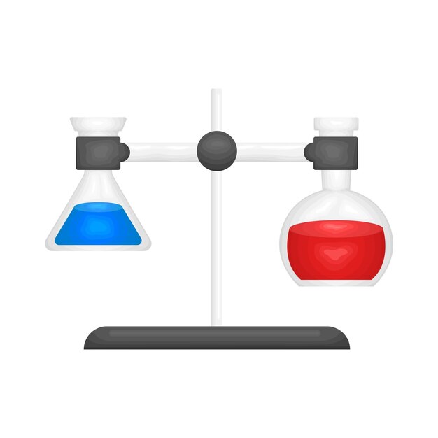 Illustratie van de chemie