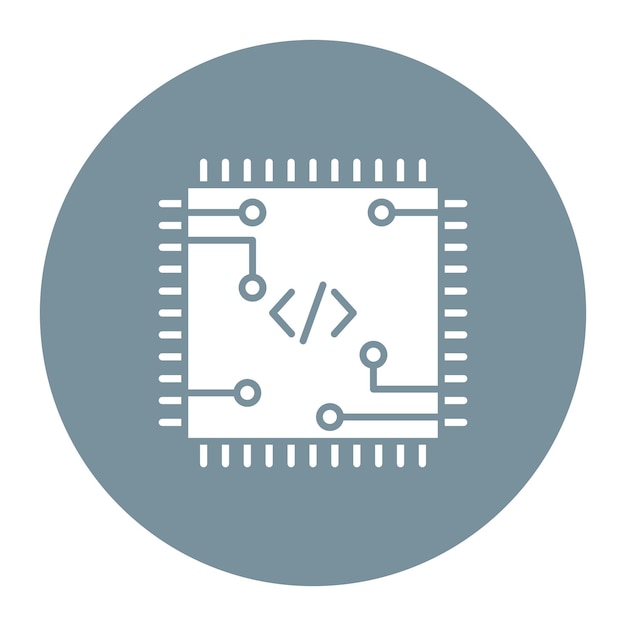 Illustratie van de codevector van de processor