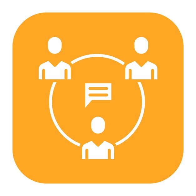 Illustratie van de communicatievector