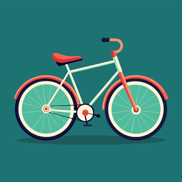 illustratie van de fietsvector