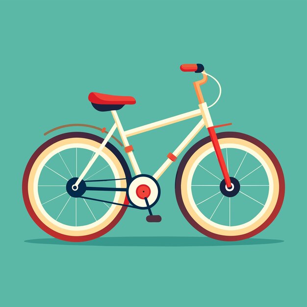 illustratie van de fietsvector