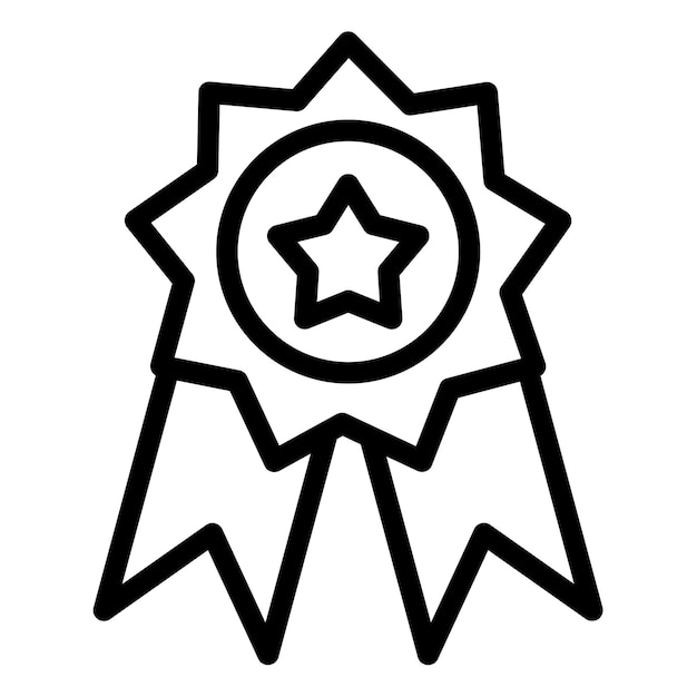 Illustratie van de vector van de besmette badge