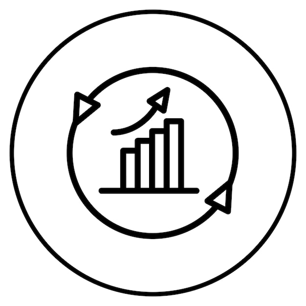 Illustratie van de vector van voortdurende verbetering